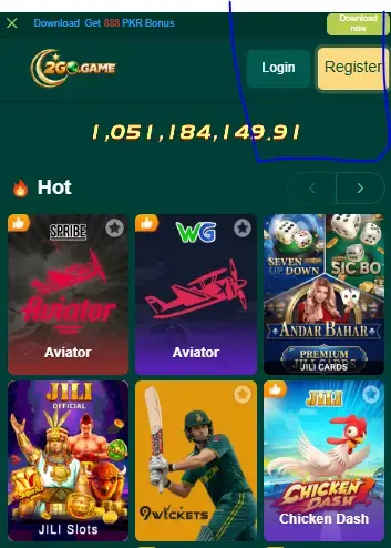 2go game register