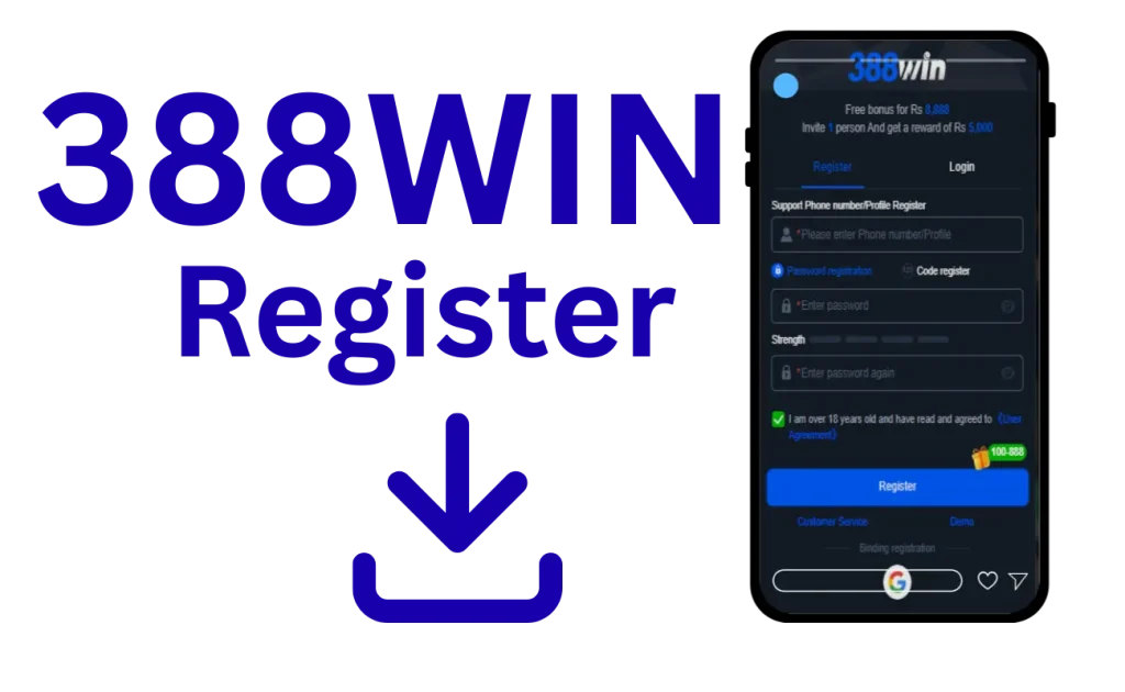 388Win Register image