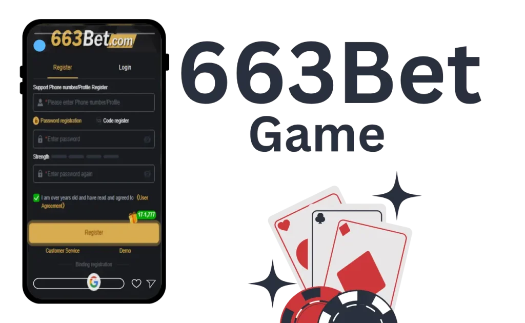 663Bet Game Register image