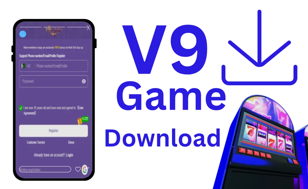 V9 register game image